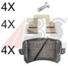 A.B.S. 37739 OE Brake Pad Set, disc brake